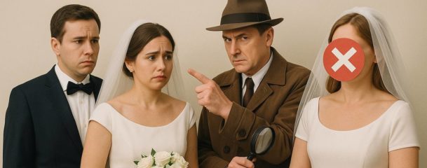 Identifying fake bride Identifying fake bride